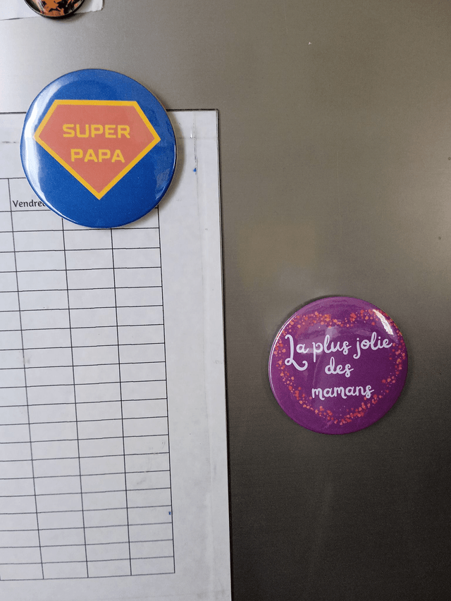 Miroirs de poche / Magnet - cadeau pour les mamans