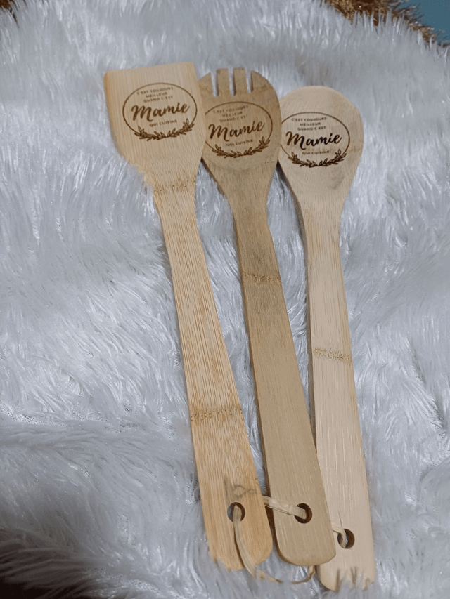 Trio de cuisine " c'est toujours meilleur chez..."