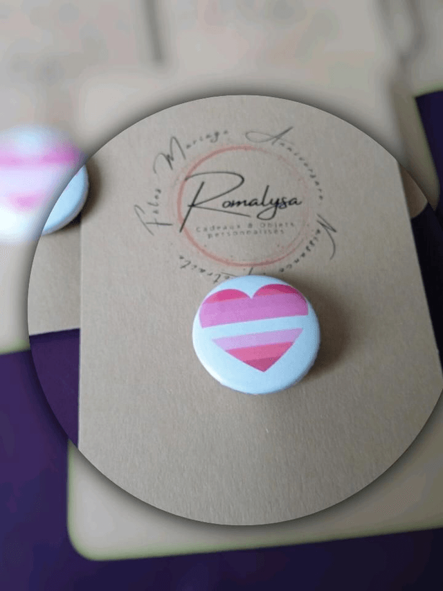 Badge à thème orientation sexuelle 