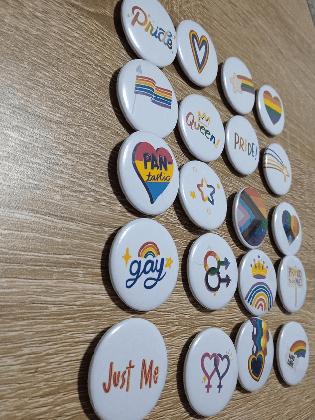 Badge à thème Orientation Sexuelle LGBT+