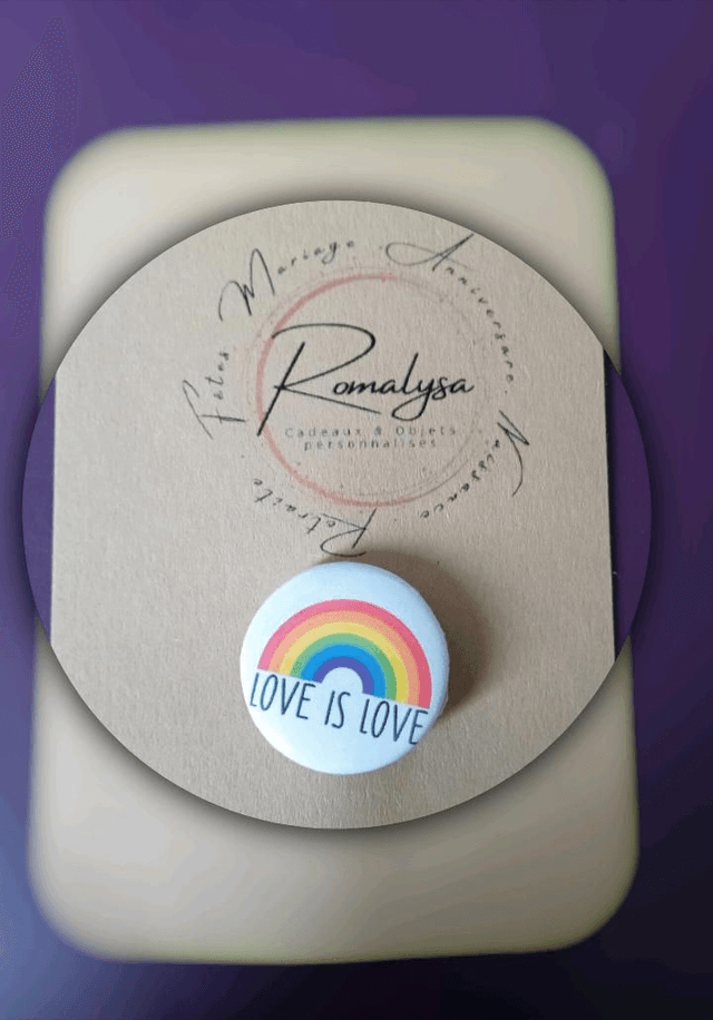 Badge à thème orientation sexuelle 