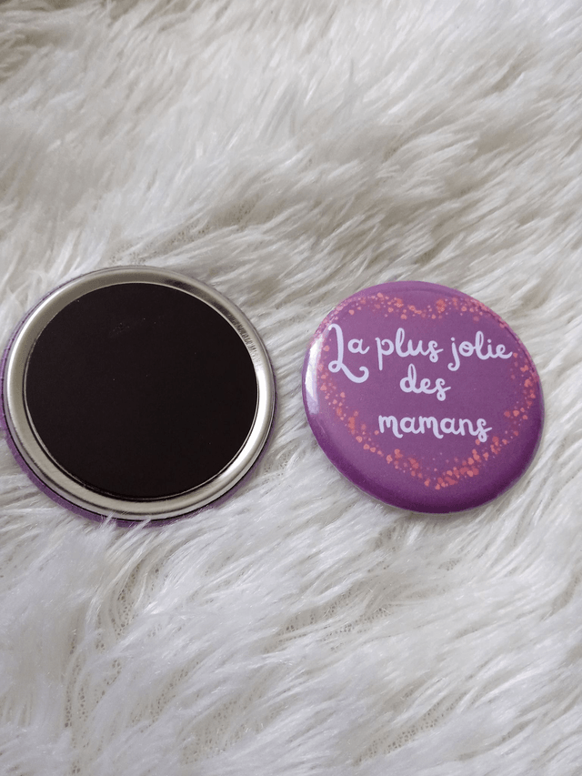Miroirs de poche / Magnet - cadeau pour les mamans