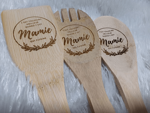 Trio de cuisine " c'est toujours meilleur chez..."