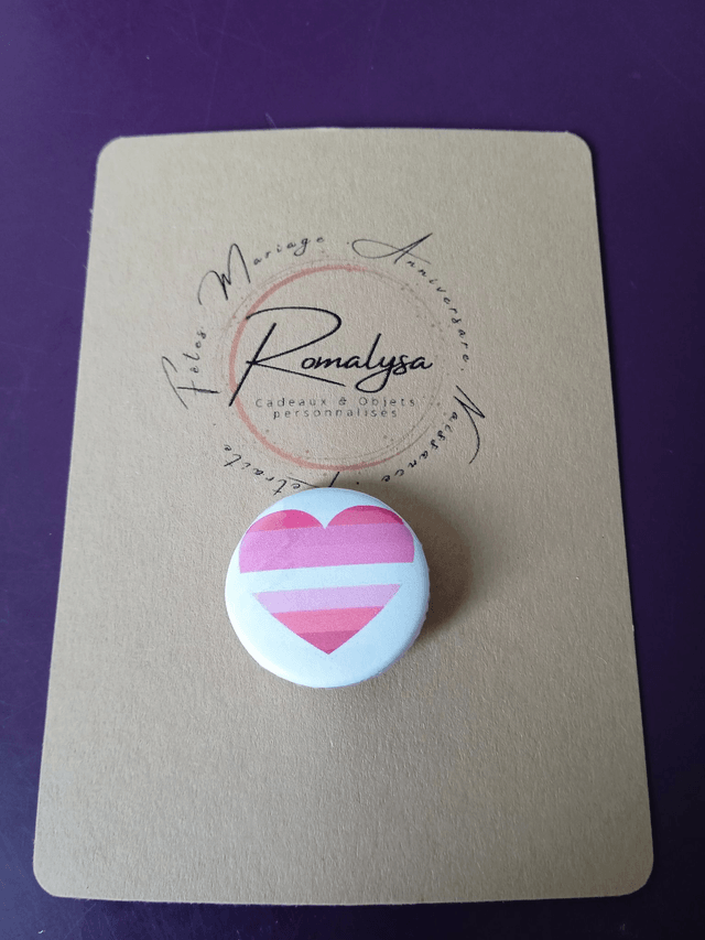 Badge à thème orientation sexuelle 