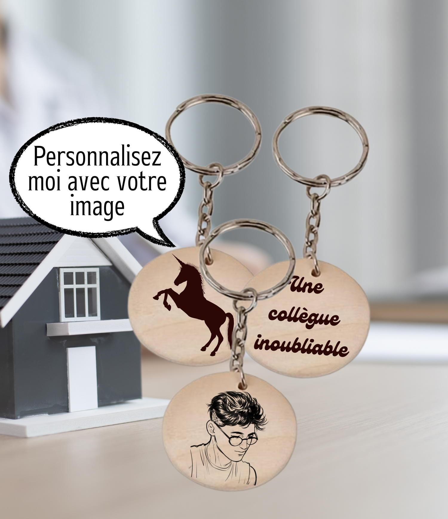 Porte-clés personnalisés