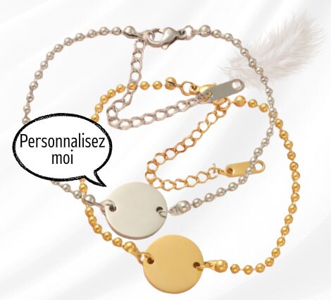 Bracelet femme personnalisable, Cadeau personnalisé Prénoms des enfants, Marraine, Noel, St Valentin, Maman, mères, mamie, grands-mères